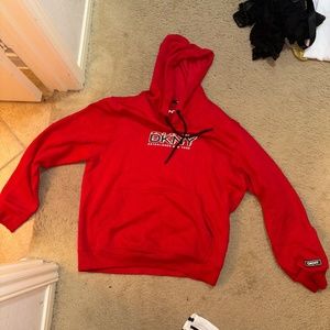 Red hoodie